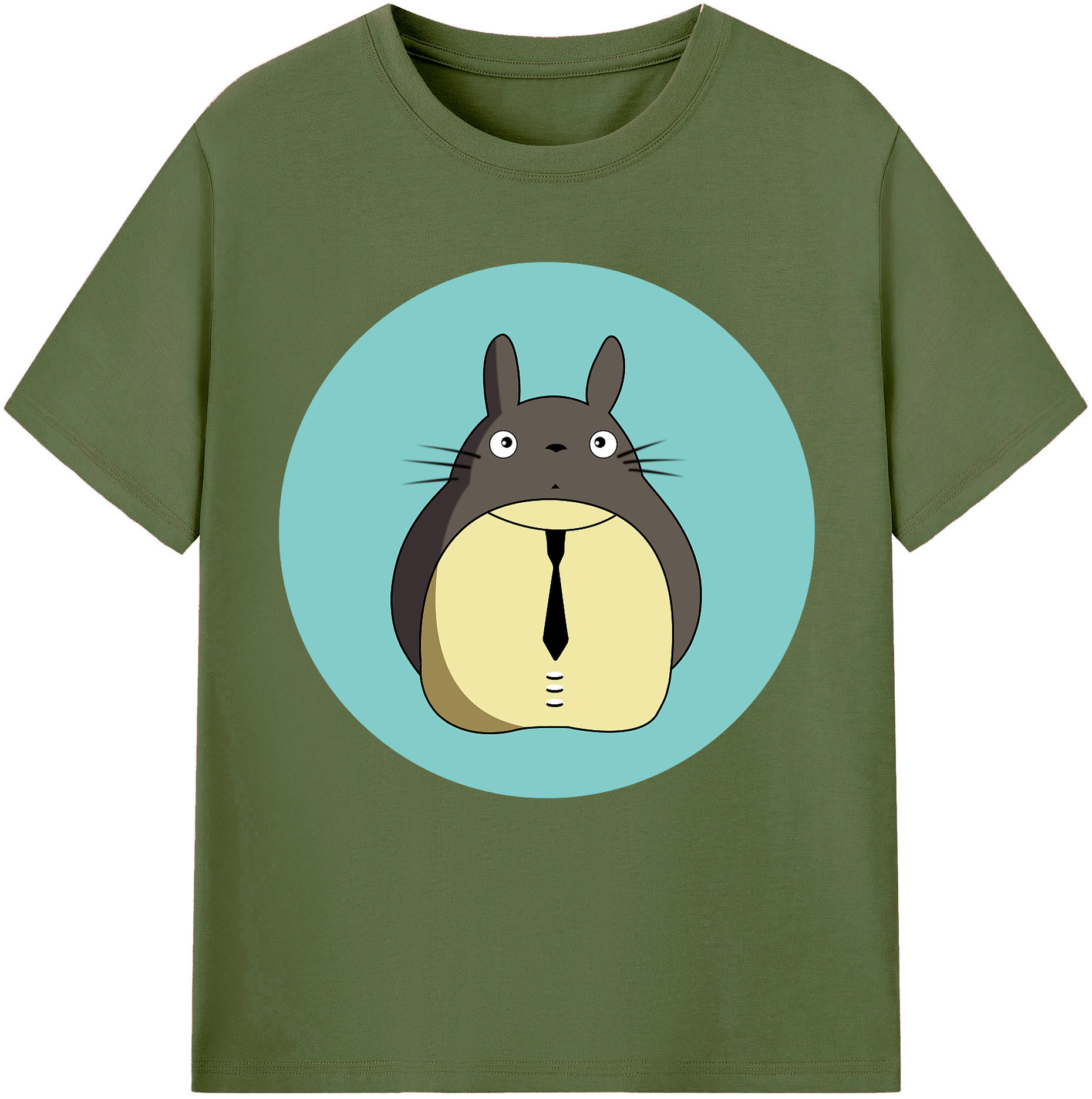 （画像用） となりのトトロ 草壁メイ 草壁サツキ My Neighbor Totoro Satsuki Kusakabe Mei Kusakabe 綿100％半袖Tシャツ（フロントプリント）